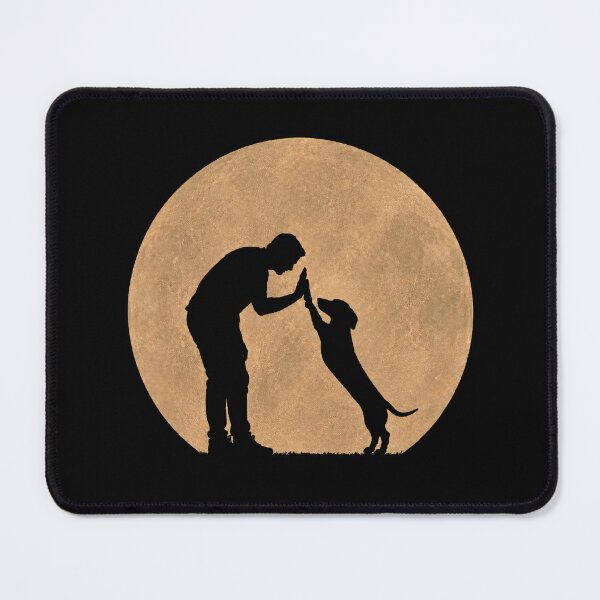 Item preview, Funny Dachshund Fathers Day Full Moon Mom Dad Kids designed and sold by FurryHavenPH.