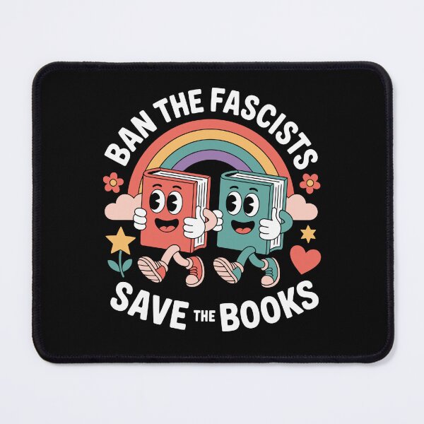 Item preview, Ban the Fascists Save the Books designed and sold by tmerchtrends.