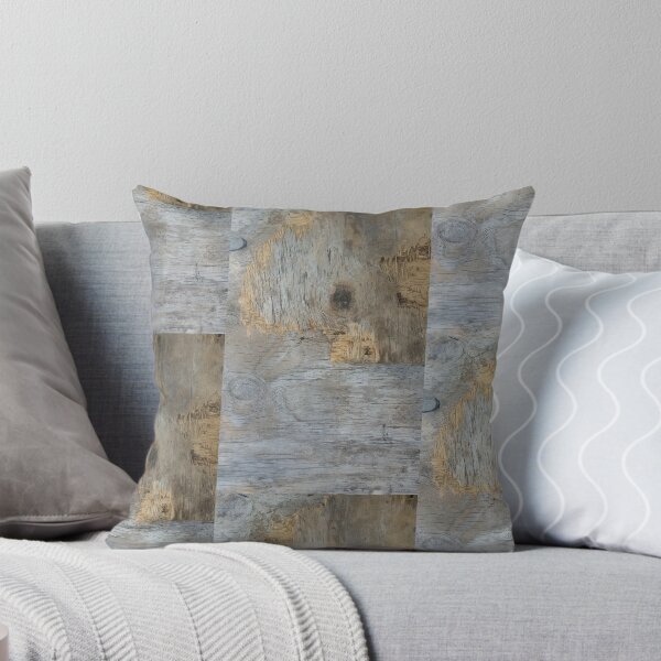 Item preview, Weathered plywood wallpaper designed and sold by Shaken Out of Context.