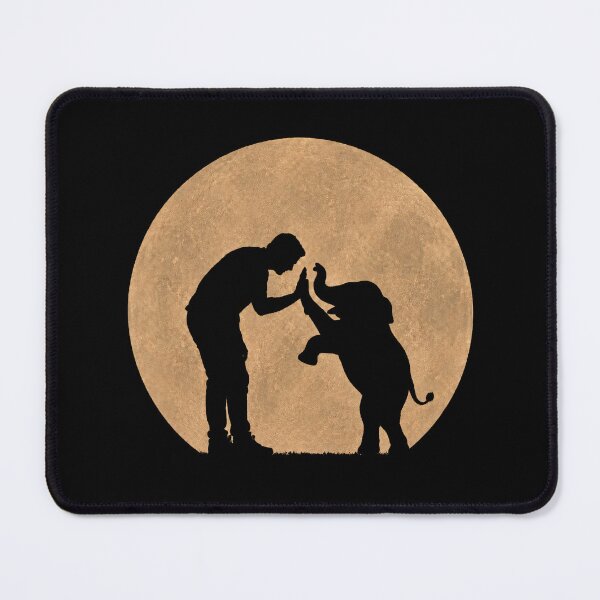 Item preview, Funny Elephant Fathers Day Full Moon Mom Dad Kids designed and sold by FurryHavenPH.
