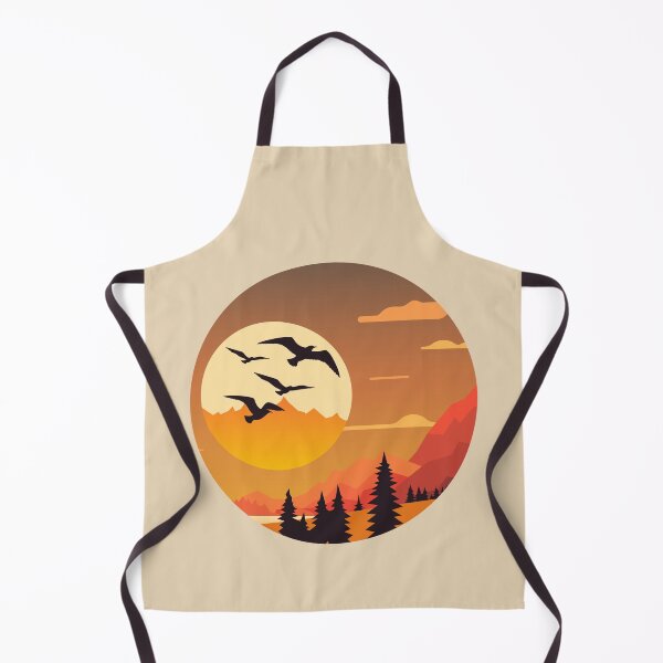 Item preview, Mountain Flying Birds Landscape designed and sold by FanFest.