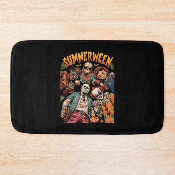 Item preview, Summerween Horror Icons Tropical Vacation Funny Slasher designed and sold by phoebelevine.