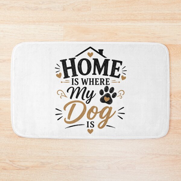 Item preview, Home is where my dog is - V1 designed and sold by Side Quest Co..