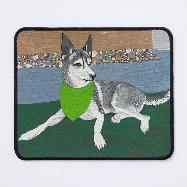 Item preview, Elsa dog in acrylic designed and sold by WryPineapple.