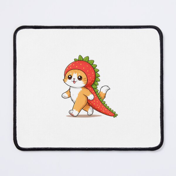 Item preview, Berrytail the Strawberry Cat designed and sold by AcielElizabeth.