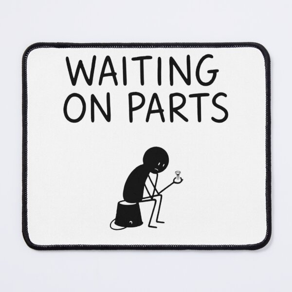 Item preview, Mechanic Men Auto Repair Waiting on Parts Car Technician designed and sold by Foryoubroshirt.