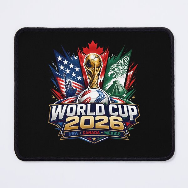 Item preview, World 2026 Cup USA Canada Mexico Soccer Championship Design designed and sold by phoebelevine.