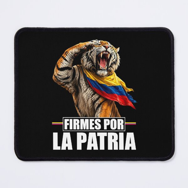 Item preview, Firmes Por La Patria Patriotic Tiger Colombia Pride Abelardo Presidente 2026 designed and sold by phoebelevine.