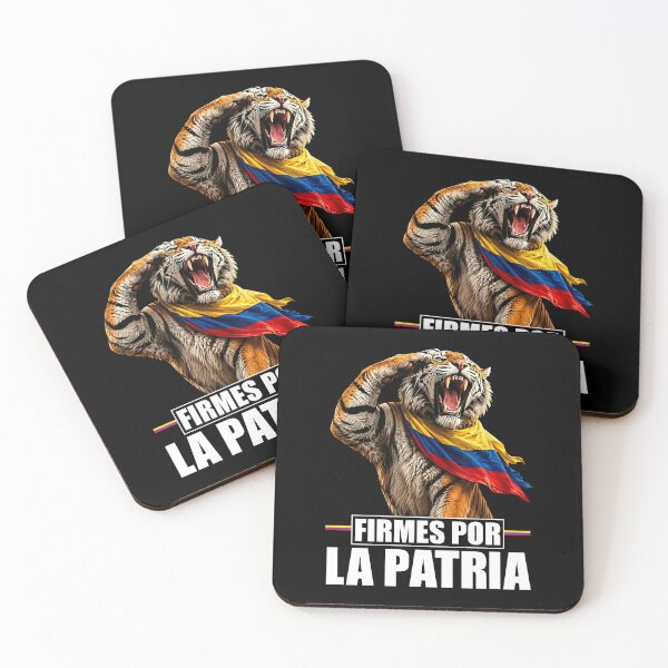 Item preview, Firmes Por La Patria Patriotic Tiger Colombia Pride Abelardo Presidente 2026 designed and sold by phoebelevine.