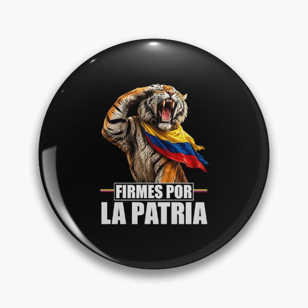 Item preview, Firmes Por La Patria Patriotic Tiger Colombia Pride Abelardo Presidente 2026 designed and sold by phoebelevine.