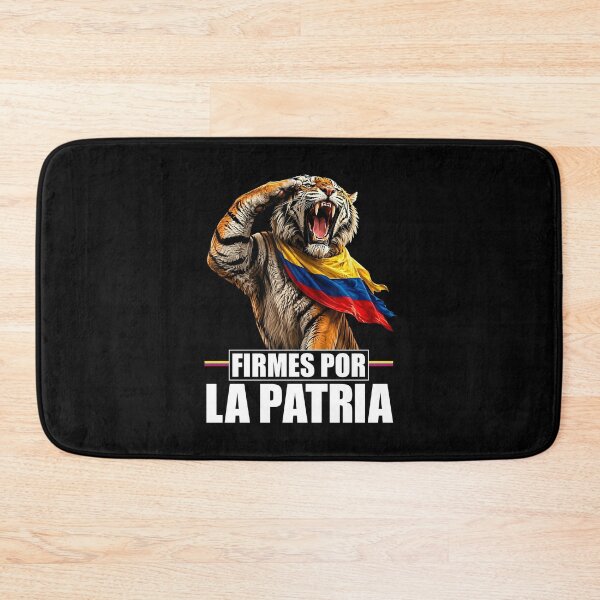 Item preview, Firmes Por La Patria Patriotic Tiger Colombia Pride Abelardo Presidente 2026 designed and sold by phoebelevine.
