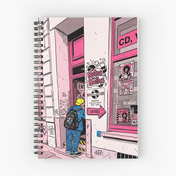 Item preview, “Notes Bulles & the Backpack Prophet of Side‑Quest Sundays” designed and sold by Print Fiction.