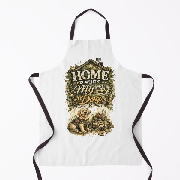 Item preview, Home is where my dog is designed and sold by Side Quest Co..