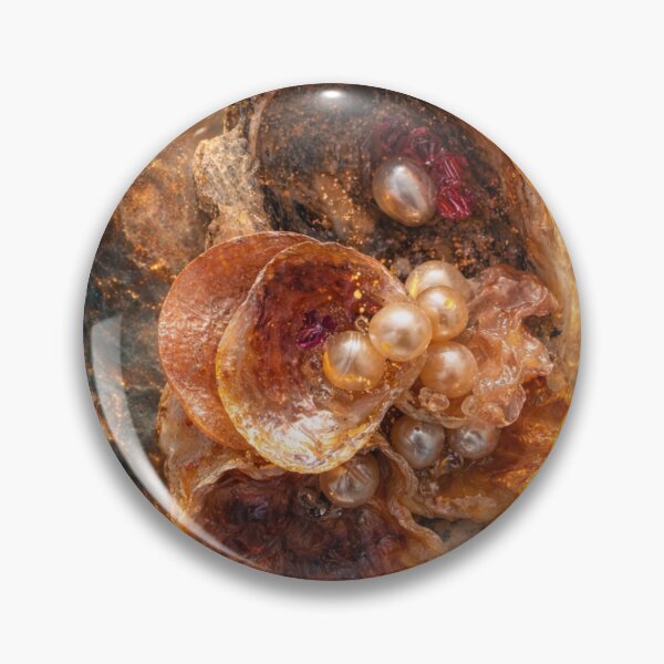 Item preview, Golden Seashell Pearl Ocean Glow designed and sold by OraMare.