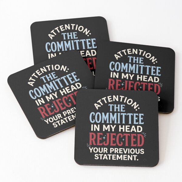 Item preview, Committee in My Head Rejected Your Statement designed and sold by artlife4.