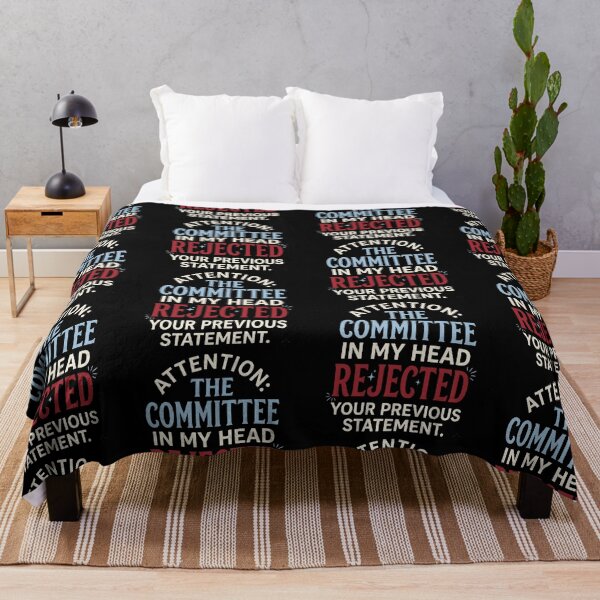 Item preview, Committee in My Head Rejected Your Statement designed and sold by artlife4.