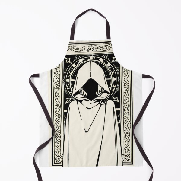 Item preview, Fashion - Man in White Hooded Cloak Hidden Face Streetwear Anime Variant 2 designed and sold by AnimeShin.