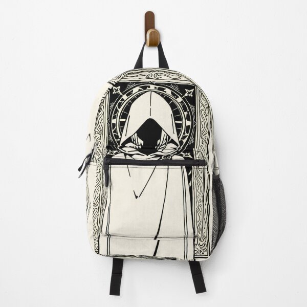 Item preview, Fashion - Man in White Hooded Cloak Hidden Face Streetwear Anime Variant 2 designed and sold by AnimeShin.