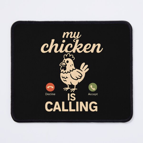 Item preview, My Chicken Is Calling Funny Hen Backyard Farmer Phone Screen designed and sold by Photo-Sphere101.