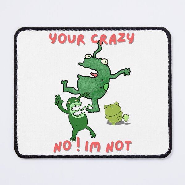 Item preview, Funny Crazy Frogs designed and sold by unboxedbyJuls.