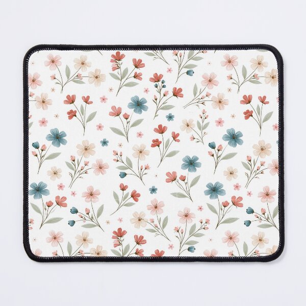 Item preview, Delicate Watercolor Wildflower Pattern in Soft Pastel Garden Colors designed and sold by The Artful Nook.