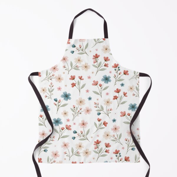 Item preview, Delicate Watercolor Wildflower Pattern in Soft Pastel Garden Colors designed and sold by The Artful Nook.