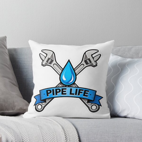 Item preview, Pipe Life - Plumber Crossed Wrenches Die Cut designed and sold by creators_collective.