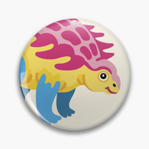 Item preview, PRIDE Panoplosaurus Dinosaur - Pansexual (Pan) LGBTQ designed and sold by Victoria Barron.