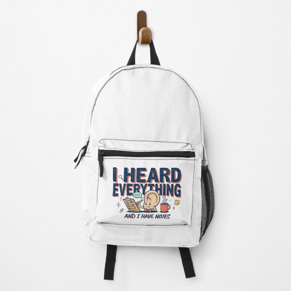 Item preview, I Heard Everything And I Have Notes Funny Office Humor designed and sold by Fitswear.