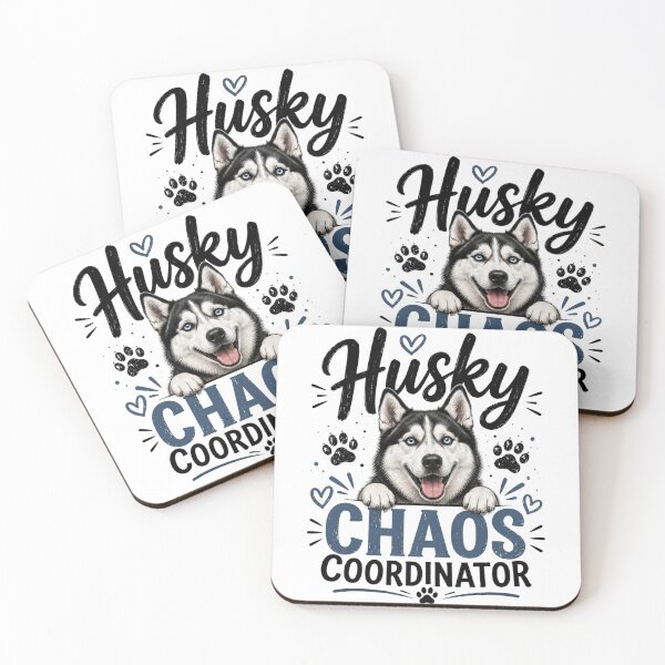 Item preview, Husky chaos coordinator designed and sold by Side Quest Co..