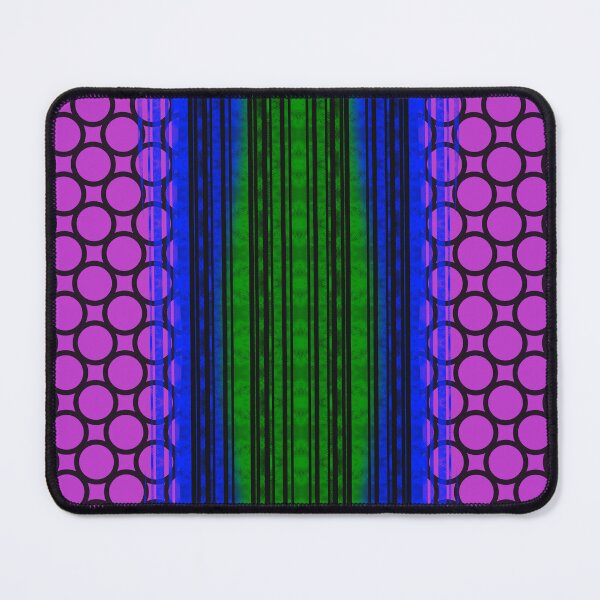 Item preview, Purple Green Blue Geometric Pattern designed and sold by SweetLilith.