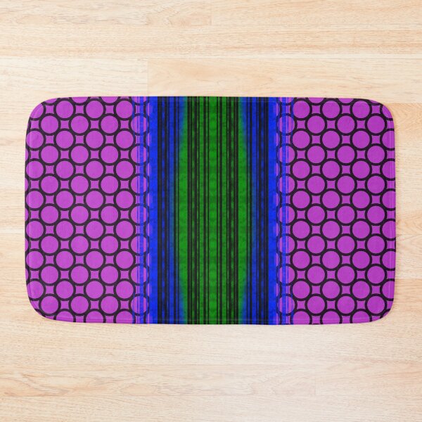 Item preview, Purple Green Blue Geometric Pattern designed and sold by SweetLilith.