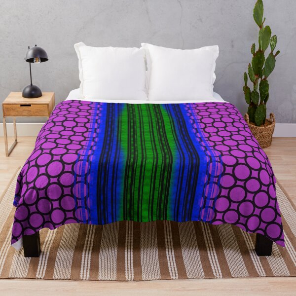 Item preview, Purple Green Blue Geometric Pattern designed and sold by SweetLilith.