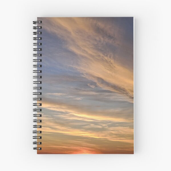 Item preview, cirrus and altocumulus clouds sunset designed and sold by psychoshadow.