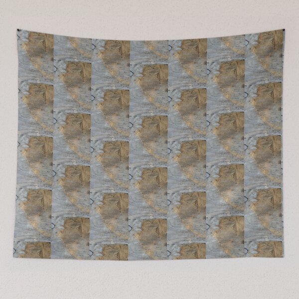 Item preview, Weathered plywood wallpaper 2 designed and sold by Shaken Out of Context.