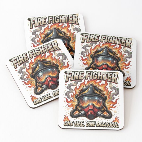 Item preview, Firefighter One Life One Decision Design designed and sold by TshirtsOnline-.
