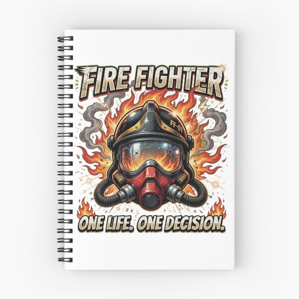 Item preview, Firefighter One Life One Decision Design designed and sold by TshirtsOnline-.