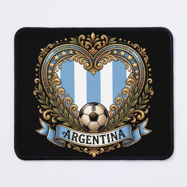 Item preview, Argentina Emblem Light Blue White — Soccer World Cup 2026 designed and sold by David Mateo ArtWorks.