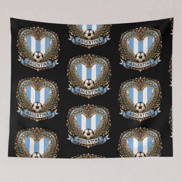 Item preview, Argentina Emblem Light Blue White — Soccer World Cup 2026 designed and sold by David Mateo ArtWorks.