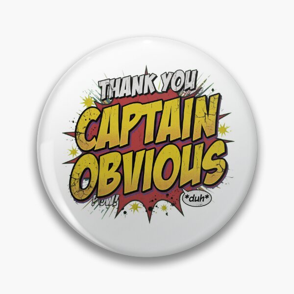Item preview, Thank You Captain Obvious Comic Book Design designed and sold by TshirtsOnline-.