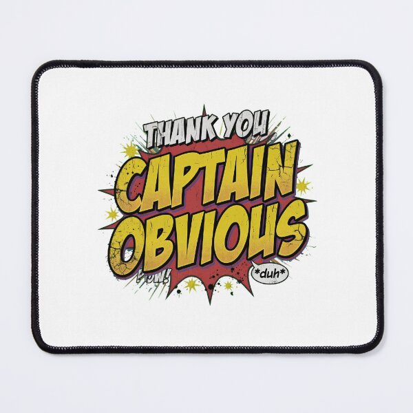 Item preview, Thank You Captain Obvious Comic Book Design designed and sold by TshirtsOnline-.