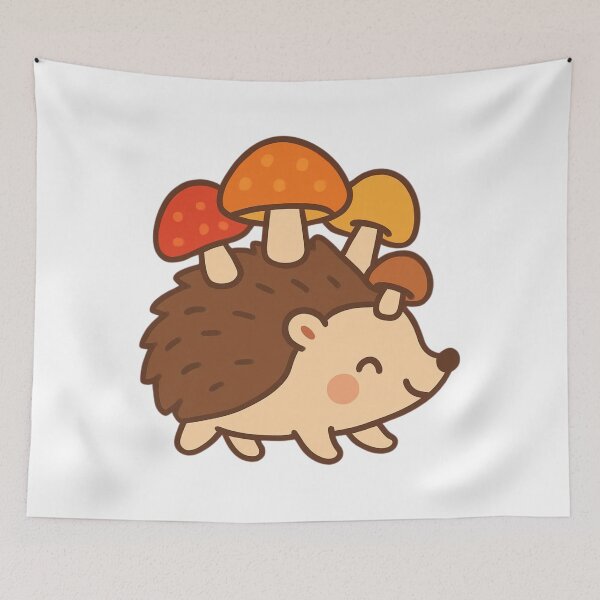 Item preview, Little Things Matter Hedgehog - Cute Kawaii Sticker designed and sold by foryouandyours.