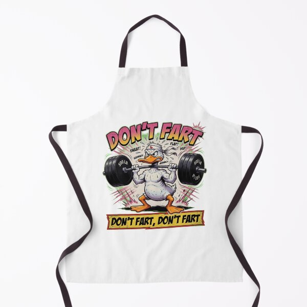 Item preview, Don't Fart Duck Weightlifting Gym Humor designed and sold by TshirtsOnline-.
