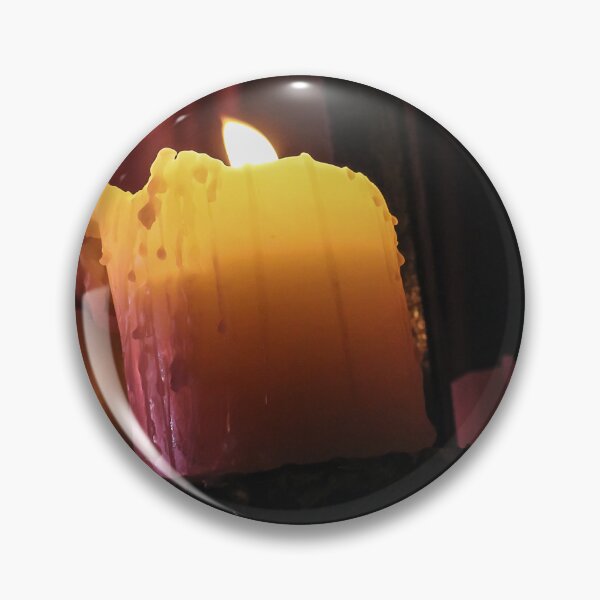 Item preview, Warm Candle Flame On Dripping Wax In Dark Room Creating Cozy Spiritual Romantic Mood designed and sold by Nmallia.
