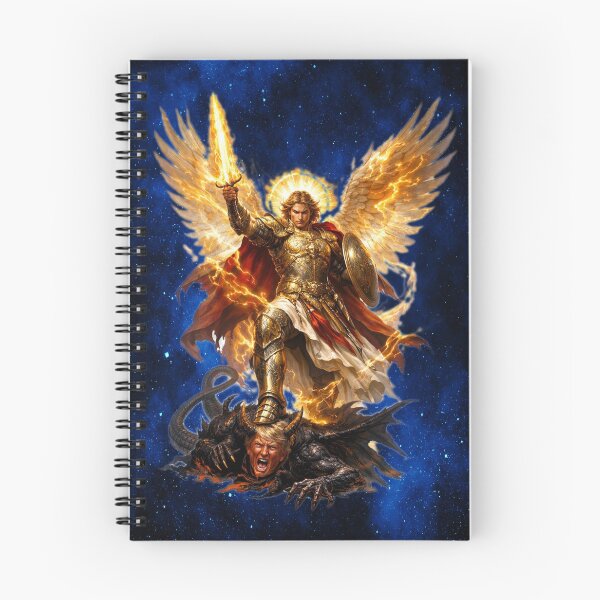 Item preview, Saint Michael the Archangel Defeating Satan designed and sold by MysticOzzy.