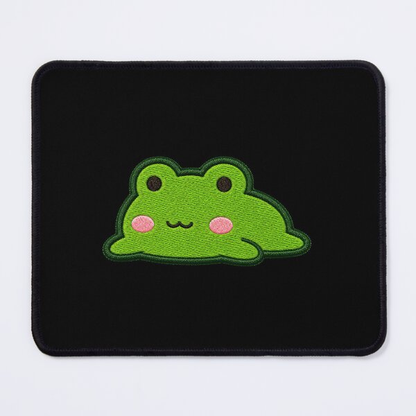 Item preview, Cute Frog Blob Embroidery Patch designed and sold by ColorSplash123.