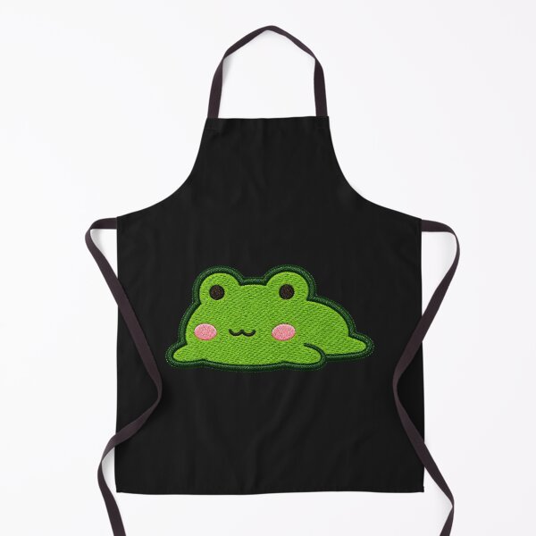 Item preview, Cute Frog Blob Embroidery Patch designed and sold by ColorSplash123.