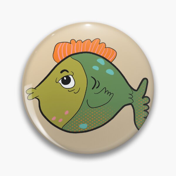 Item preview, Wooples the Tropical Fish designed and sold by yellowflowerhut.