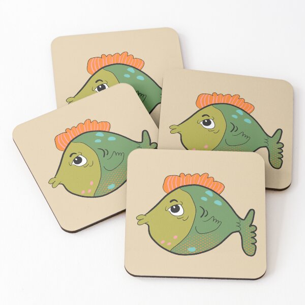 Item preview, Wooples the Tropical Fish designed and sold by yellowflowerhut.