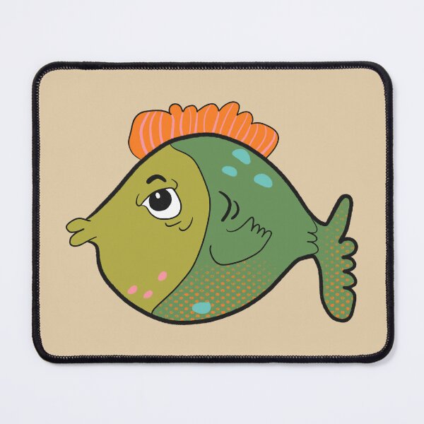 Item preview, Wooples the Tropical Fish designed and sold by yellowflowerhut.